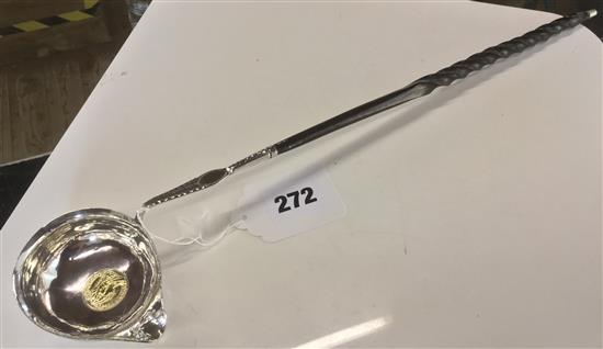 Silver toddy ladle